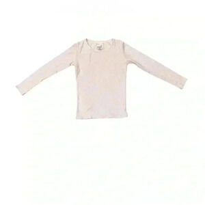 Peek shimmer metallic ballet pink girls shirt size medium 6/7